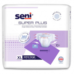 Pieluchomajtki Seni Super Plus XL 10 szt. pieluchy na rzepy TZMO