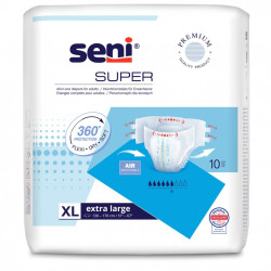 Pieluchomajtki Seni Super XL 10 szt. pieluchy na rzepy TZMO