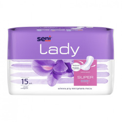 Wkładki urologiczne dla kobiet Seni Lady Super 15 szt. TZMO