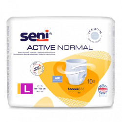 Majtki chłonne Seni Active Normal L 10szt. wciągane pieluchomajtki TZMO