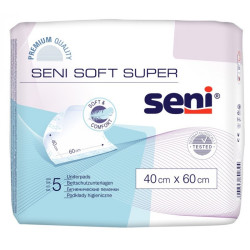 Podkład higieniczny chłonny Seni Soft Super 40x60 cm 5 szt. TZMO