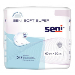 Podkład higieniczny chłonny Seni Soft Super 60 x 60 cm 30 szt. TZMO