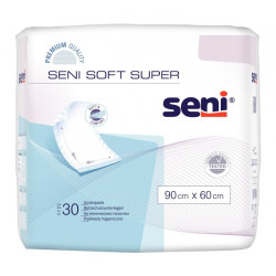 Podkład higieniczny chłonny Seni Soft Super 90 x 60 cm 30 szt. TZMO