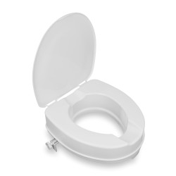 Nakładka na sedes podwyższająca nasadka toaletowa z pokrywą 10 cm King-10L-20 Timago