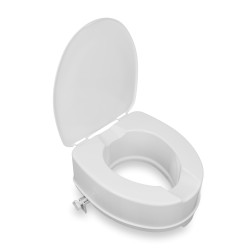 Nakładka na sedes podwyższająca nasadka toaletowa z pokrywą 15 cm King-15L-20 Timago