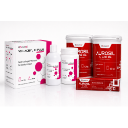 Silikon Aurosil C Lab 85 2,6 kg z aktywatorem 60 ml i Villacryl H Plus V4 750 g + 400 ml Everall7 - Zestaw Promocyjny