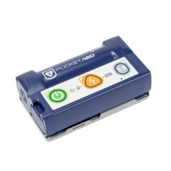 Ultrakompaktowy DEFIBRYLATOR zasilany AKUMULATOROWO Pocket AED P3 ViVest
