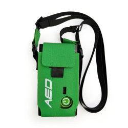 Torba Etui do defibrylatora ultrakompaktowego VIVEST Pocket AED P1/P3 zielona