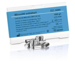 Wironit Extra Hart stop na protezy szkieletowe metal CoCr Bego 1 kg