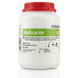 Medicarine 300 szt. tabletki z chlorem do dezynfekcji powierzchni Ecolab