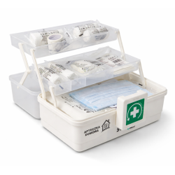 Apteczka domowa pierwszej pomocy kuferek K-2 DIN 13164 Plus