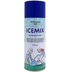 Sztuczny lód w sprayu chłodzący na urazy Icemix 400 ml Tecweld