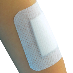 Opatrunek włókninowy z wkładem chłonnym Elastopor Steril 10x30 cm jałowy Zarys 1 szt.