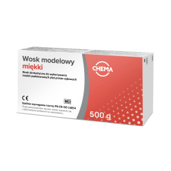 Wosk modelowy Chema 500 g twardy miękki