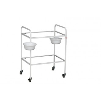 Stolik zabiegowy TOM-10 szklane półki