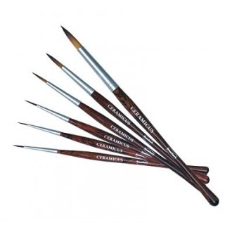 ZESTAW PĘDZELKÓW DO CERAMIKI RENFERT