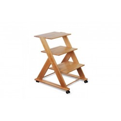 Stolik drewniany pod aparaturę medyczną - Juventas