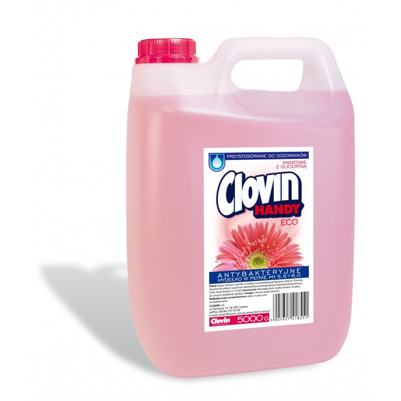 Mydło antybakteryjne CLOVIN HANDY 5L