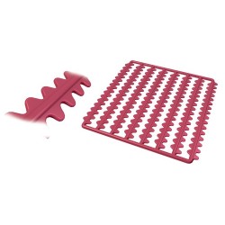 Szablon woskowy KR retencja "grzebień" 110-006-00 Dentaurum