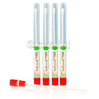 Wymazówki ster. w prob. transportowej 150mm bez podłoża Deltalab