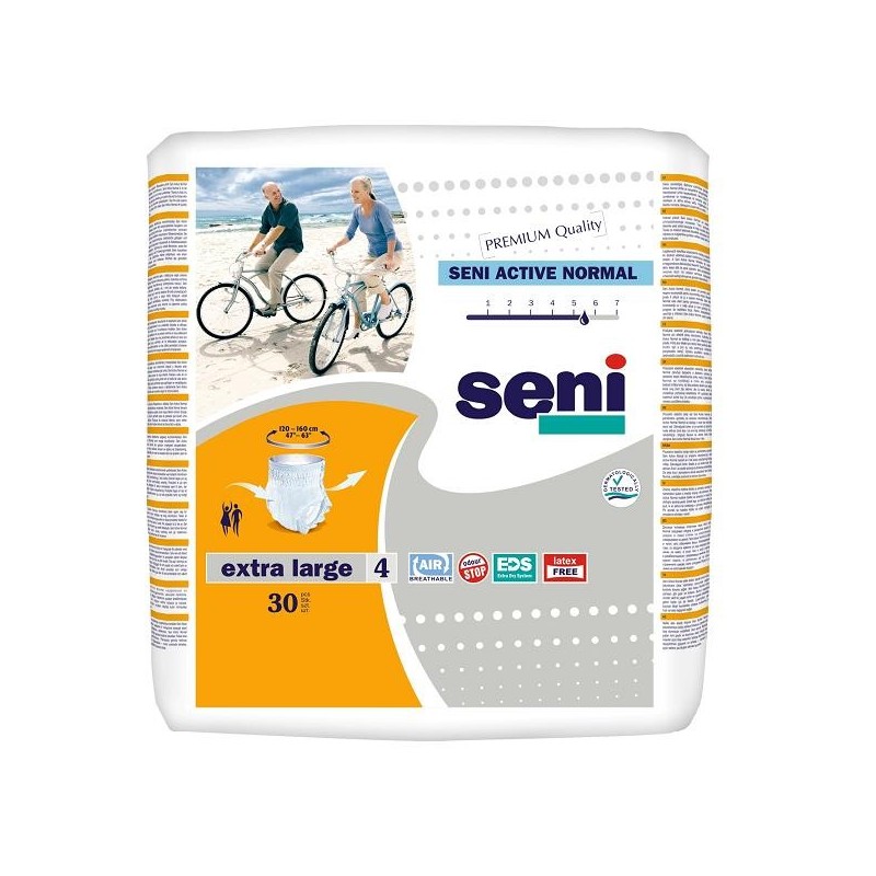 SENI ACTIVE NORMAL XL a'30szt pieluchomajtki wciągane
