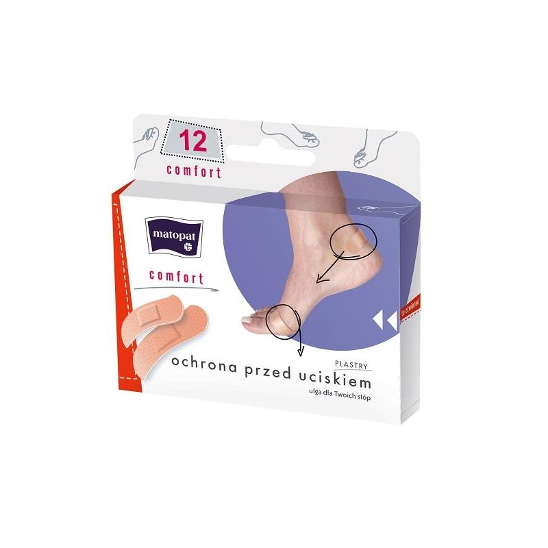 Zestaw COMFORT a'12szt Plastry ochronne przed uciskiem