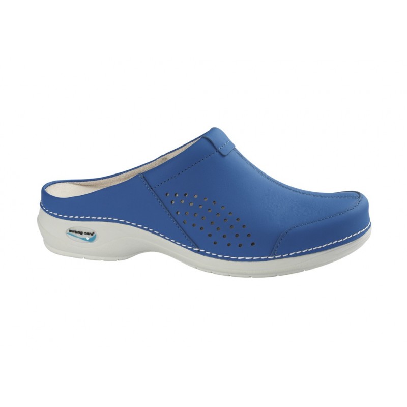 OBUWIE VENEZA Electric Blue WG3A10 Wash'Go Nursing Care