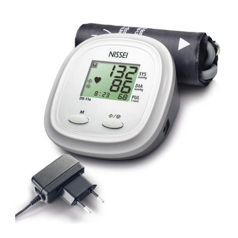 NISSEI DS-11A Ciśnieniomierz automatyczny z zasilaczem