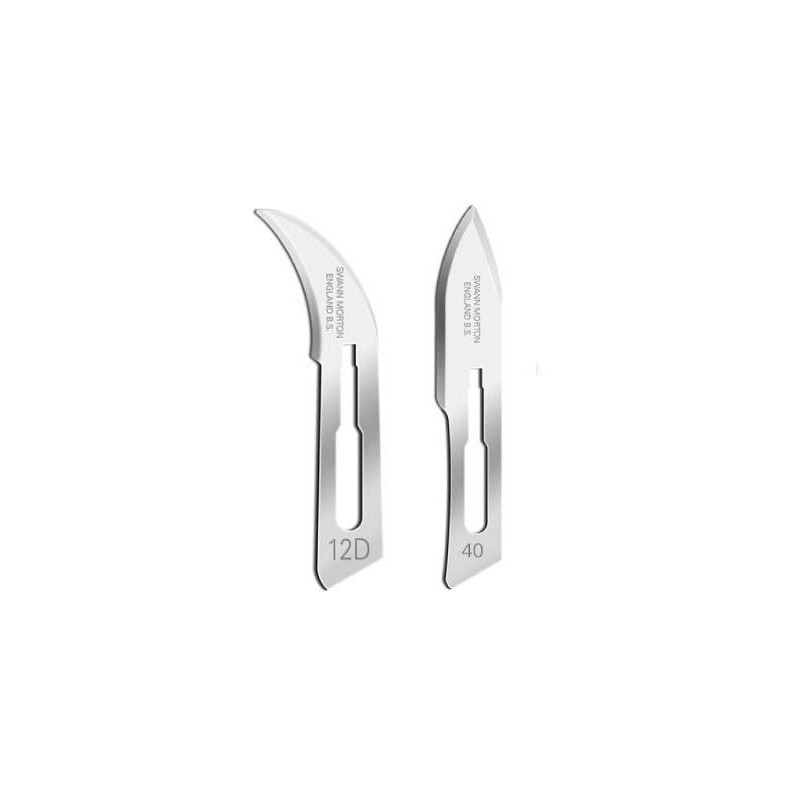 Ostrza chirurgiczne ostrze góra/dół  a'100 Swann Morton