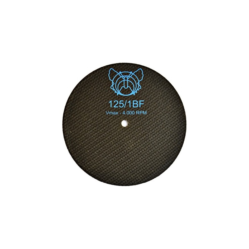 Tarcza ścierna na szlifierkę - wzmocniona 125x1,0mm BF Motyl