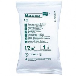Gaza opatrunkowa ster. 1/2m2 17N Matopat