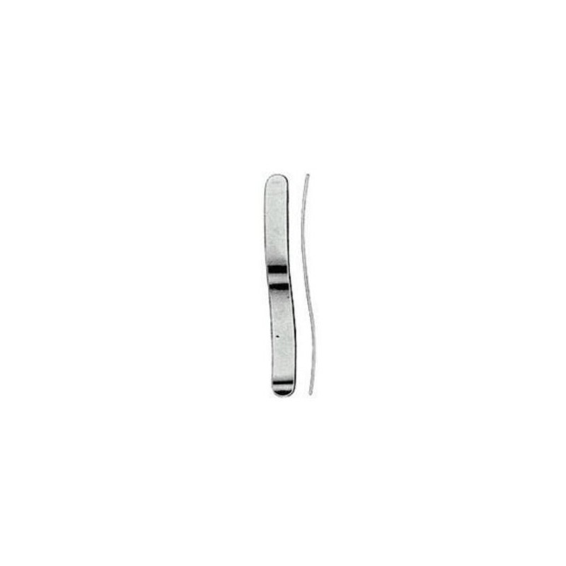 Łopatka do języka metalowa - mała 14,5cm