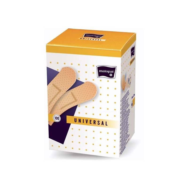 Plastry Universal 25x76mm a'100 Matopat