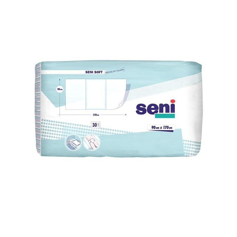 Podkład Seni Soft 90x170 z zakładkami włókninowymi