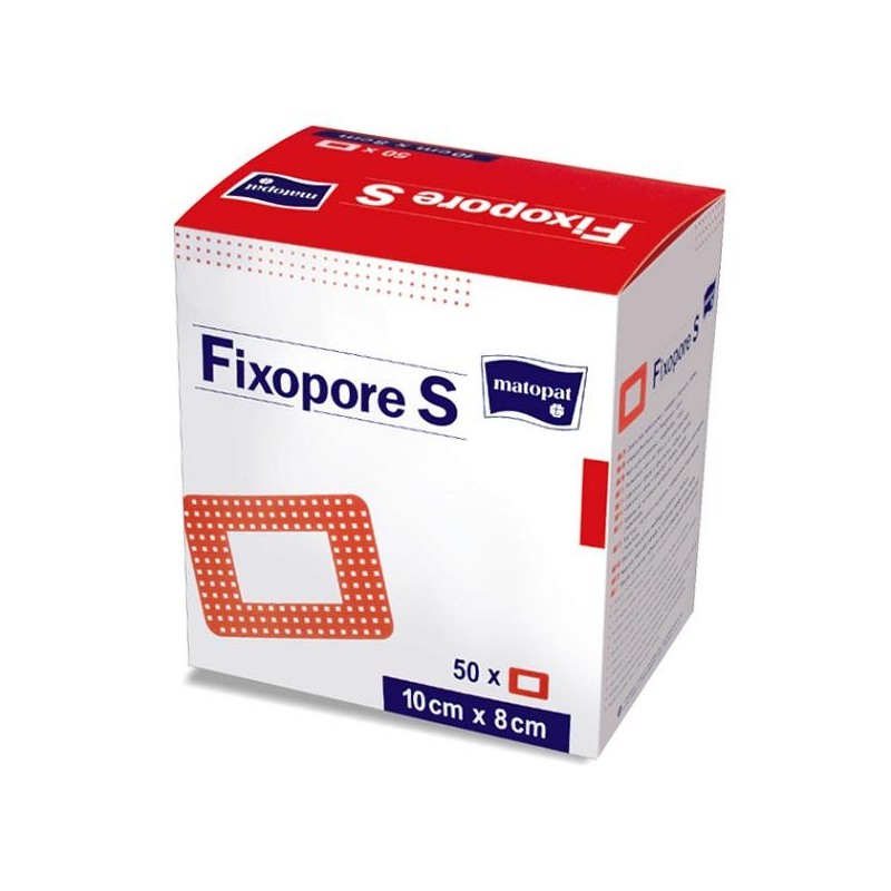 FIXOPORE S opatrunek 10x6cm Matopat