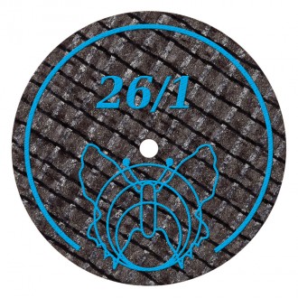 Ściernica 26/1BF  niebieski Motyl