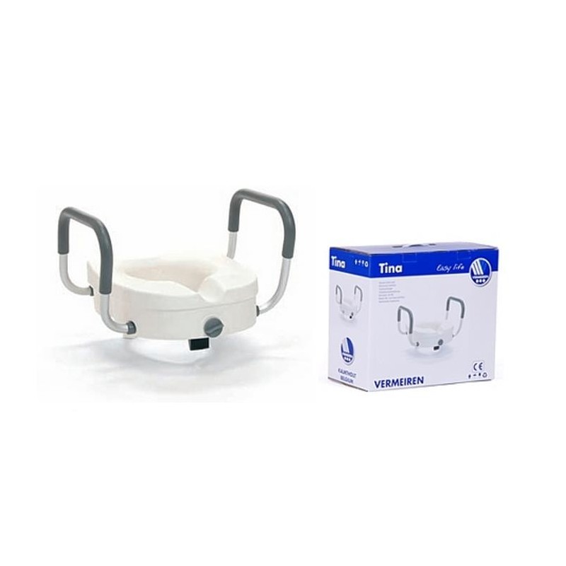 Nakładka na sedes Tina 12cm z poręczami