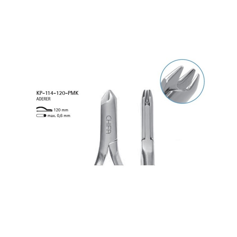 Kleszcze do gięcia drutu ADERER KP-114-120-PMK Chifa