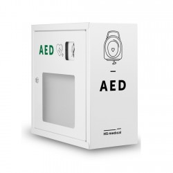 Szafka na AED biała HS-021