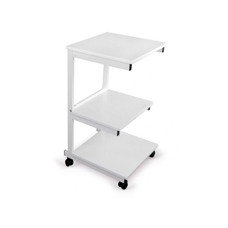 Stolik pod aparaturę Aluminiowy - 3 półki - Juventas