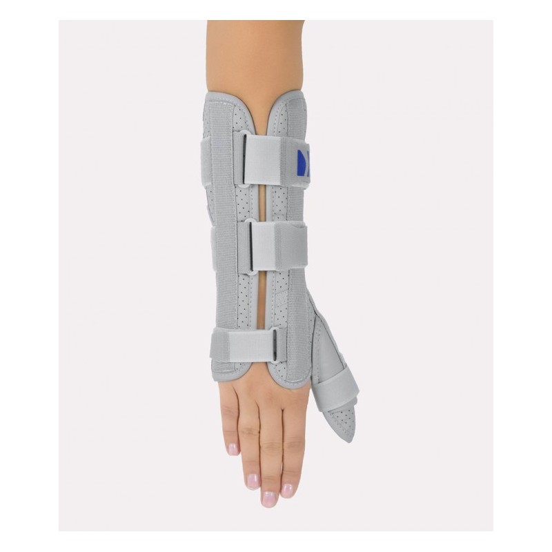 PRAWA ORTEZA otwarta nadgarstka i przedramienia ze stabilizacją kciuka AM-OSN-U-02 Reh4Mat