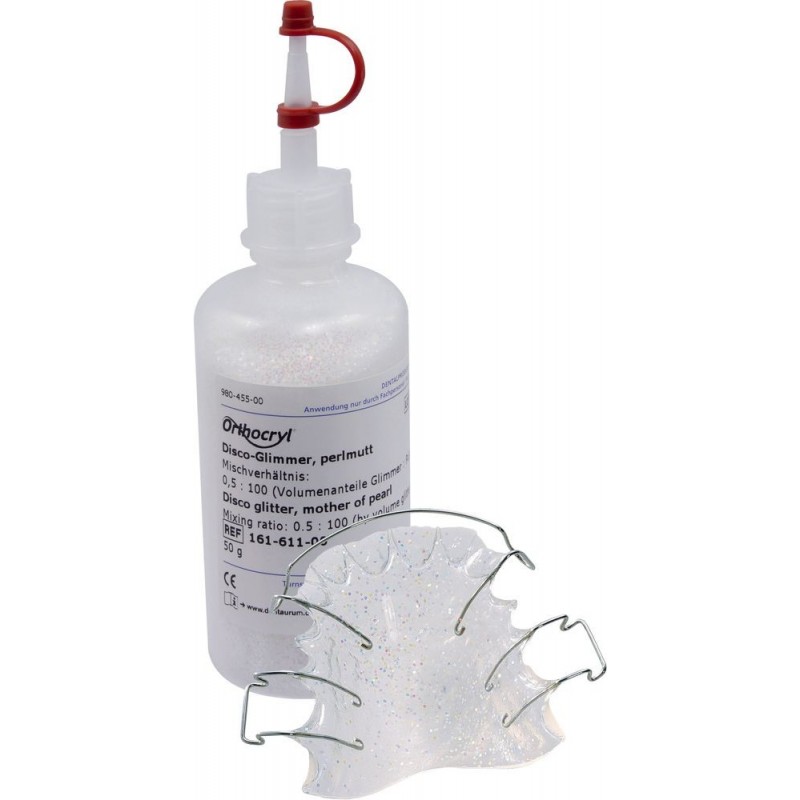 ORTHOCRYL BROKAT perłowy 50 g 161-611-00 DENTAURUM