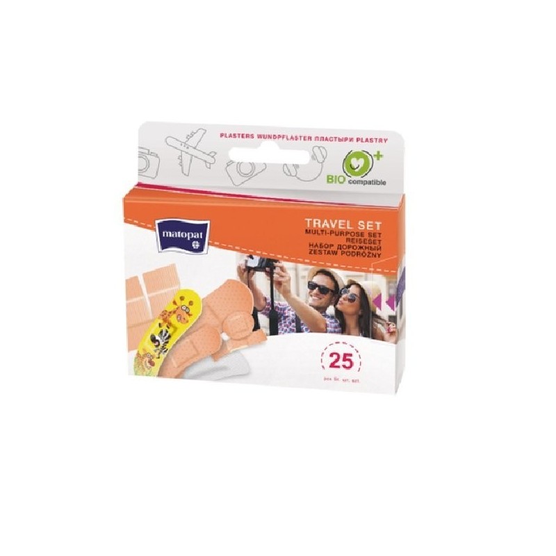 Zestaw plastrów TRAVEL SET 25 szt. MATOPAT