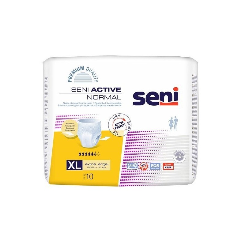 PIELUCHOMAJTKI SENI ACTIVE Normal XL/4 10 sztuk