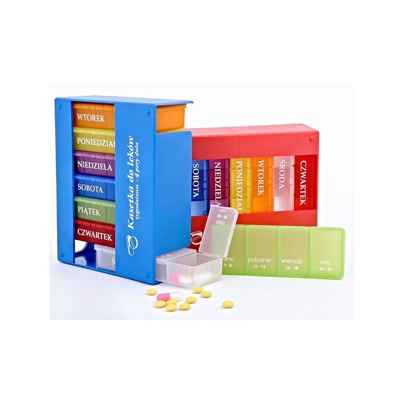 Kasetka na leki tygodniowa Mini 7