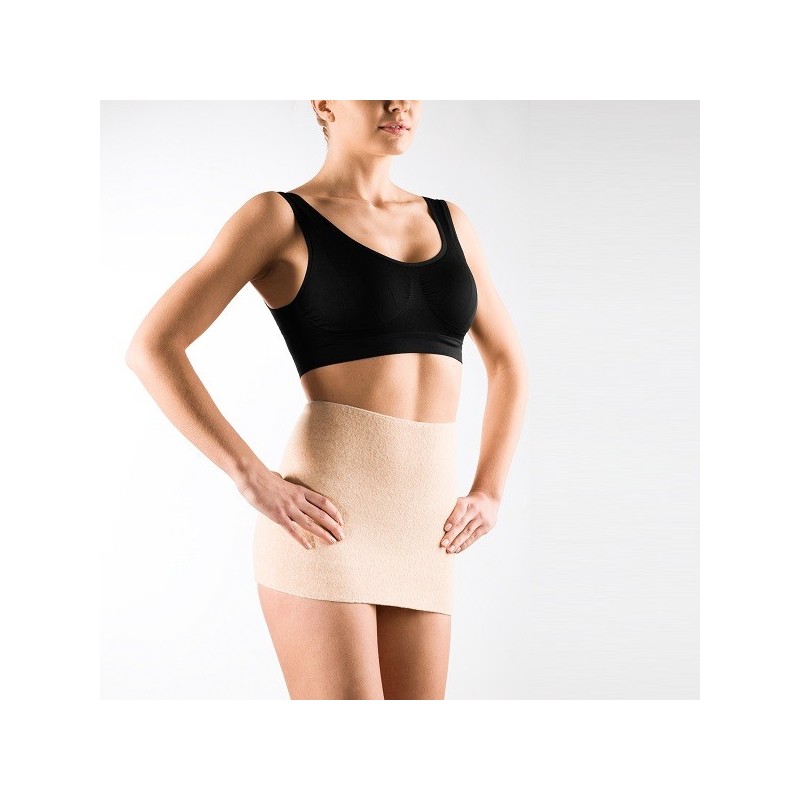 PAS ROZGRZEWAJĄCY z angory na odcinek lędźwiowo krzyżowy HWBHKO