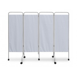 PARAWAN medyczny szpitalny czteroskrzydłowy PRM4 stelaż metalowy JUVENTAS