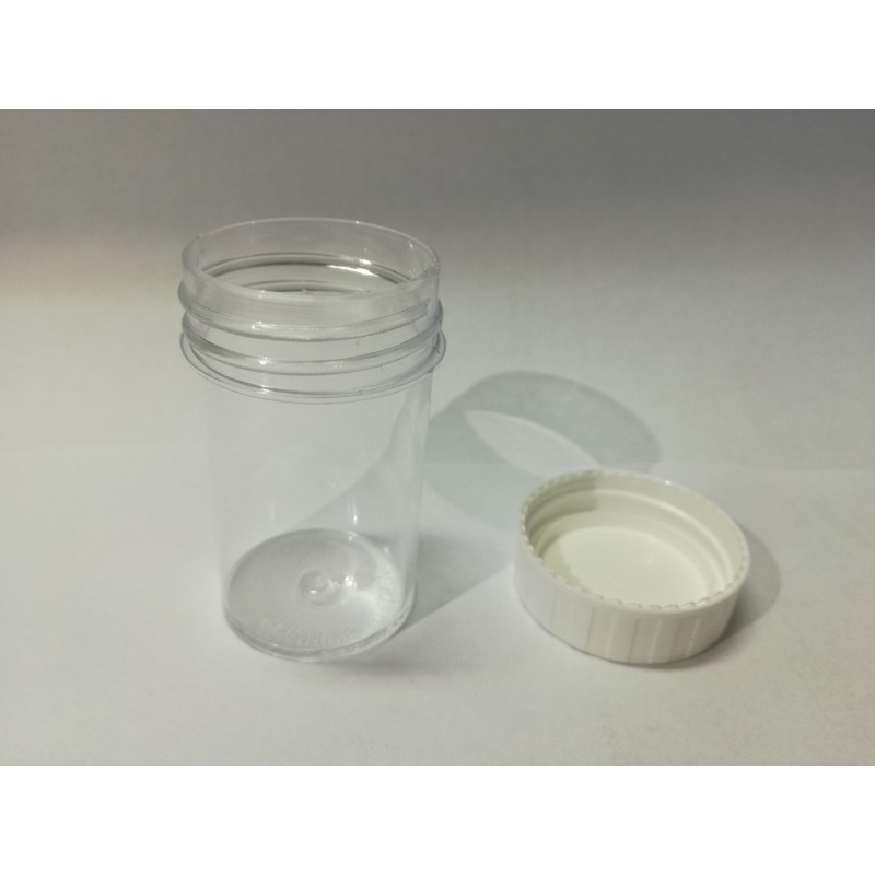 Pojemnik uniwersalny na próbki 30ml z zakrętką