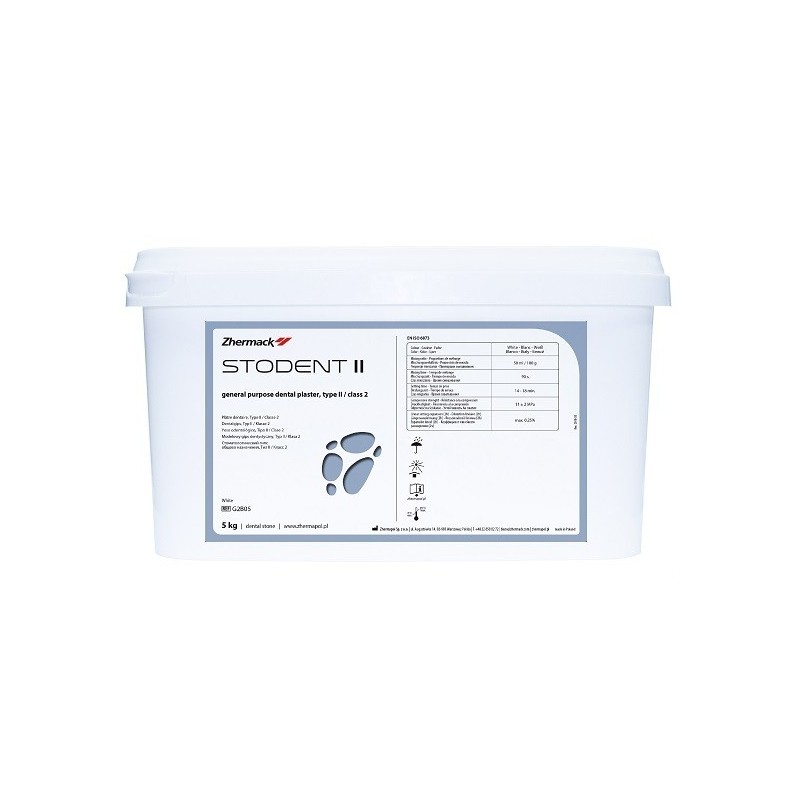 Gips Stodent biały II klasa wiaderko 5 kg